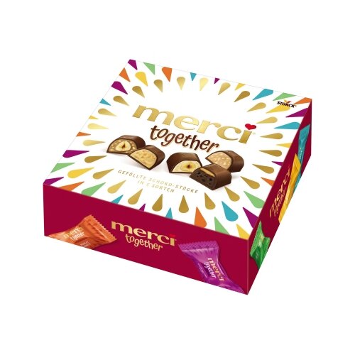 merci together Pralinen