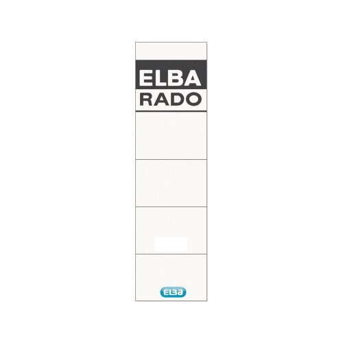 ELBA Rückenschild breit/kurz
