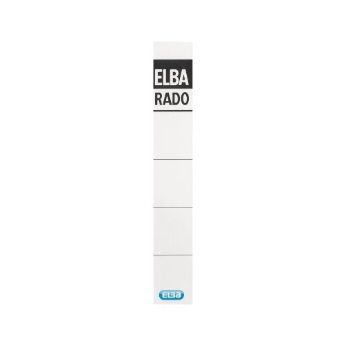 ELBA Rückenschild schmal/kurz