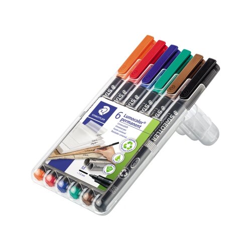 STAEDTLER® Folienstift Lumocolor® permanent 317 6 St./Pack.