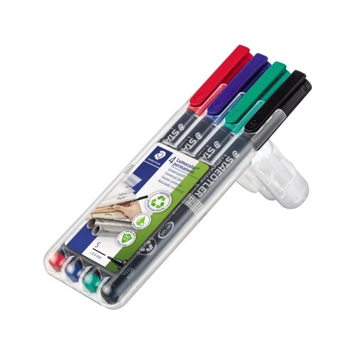 STAEDTLER® Folienstift Lumocolor® permanent 313 4 St./Pack.