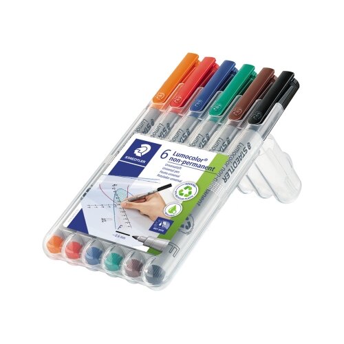 STAEDTLER® Folienstift Lumocolor® non-permanent 316 6 St./Pack.