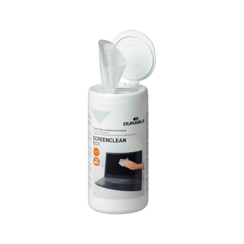DURABLE Reinigungstuch SCREENCLEAN® BOX