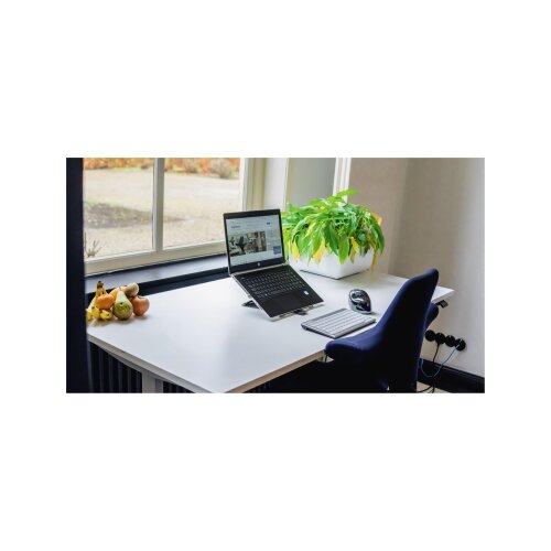 BakkerElkhuizen Schreibtisch WORK & MOVE 1.200 x 650-1.260 x 700 mm (B x H x T)