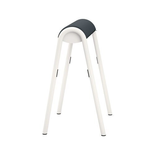Sitz-Steh-Hocker se:lab hopper eisengrau