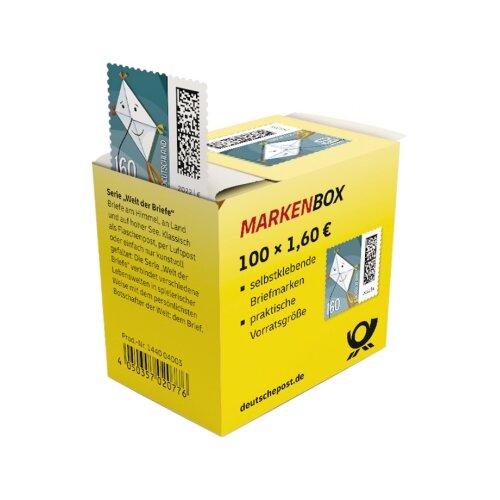 Briefmarke Welt der Briefe 1,60 Euro 100 St./Pack.