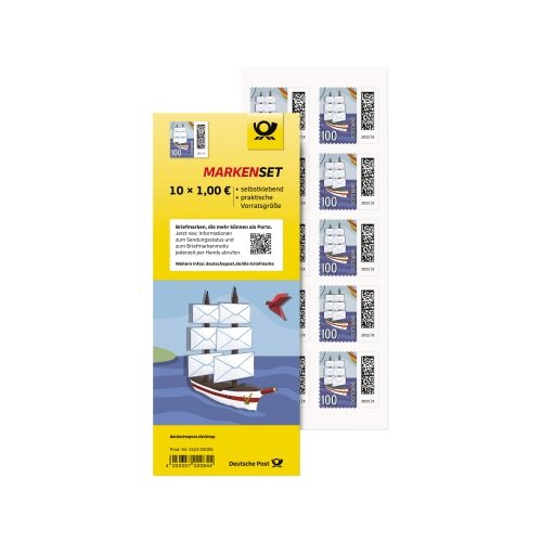 Briefmarke Welt der Briefe 1 Euro 10 St./Pack.