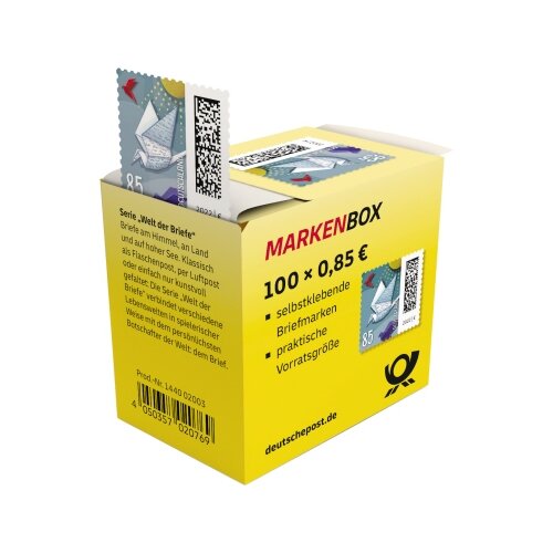 Briefmarke Welt der Briefe 0,85 Euro 100 St./Pack.