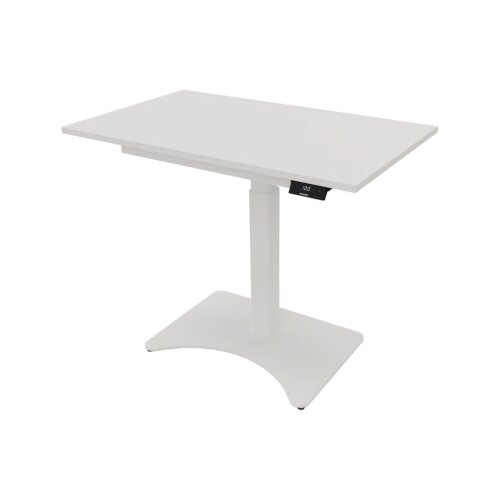 NowyStyl Schreibtisch eModel 2.0 MINI 900 x 620-1.080 x 550 mm (B x H x T) weiß