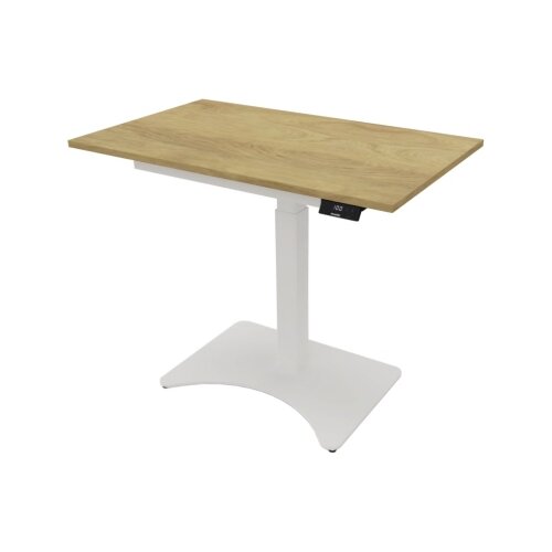 NowyStyl Schreibtisch eModel 2.0 MINI 900 x 620-1.080 x 550 mm (B x H x T) natural hickory