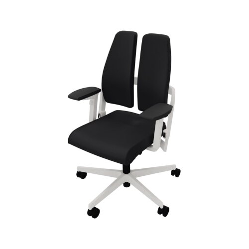 NowyStyl Bürodrehstuhl Xilium Duo Back weiß