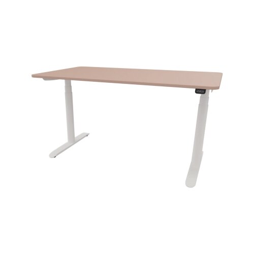 Schreibtisch se:lab e-desk 1.400 x 650-1.280 x 900 mm (B x H x T) antikrose