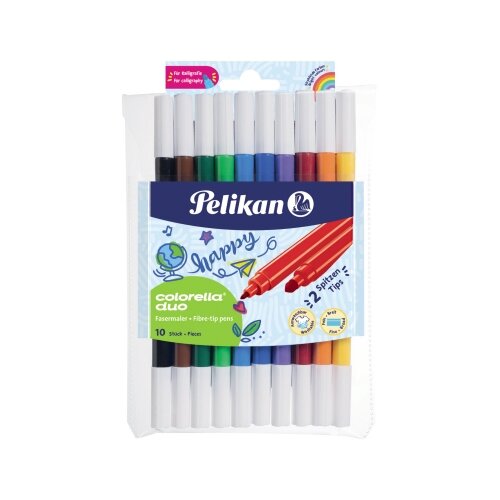 Pelikan Fasermaler Colorella® duo C 407 10 St./Pack.