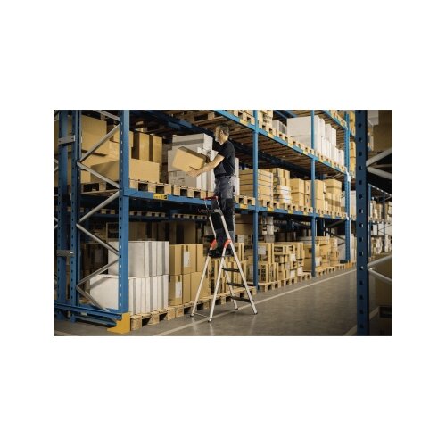 Hailo Stehleiter L100 Topline max. Arbeitshöhe 2,85 m