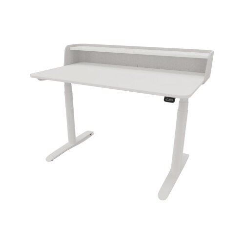 Schreibtisch se:desk home 1.200 x 650-1.280 x 700 mm (B x H x T) weiß
