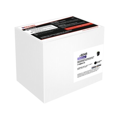 edding Toner Kompatibel mit Lexmark 71B20K0 schwarz