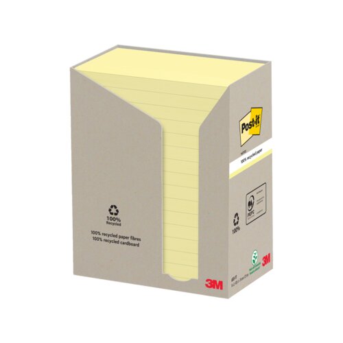 Post-it® Haftnotiz Recycling Notes Tower 127 x 76 mm (B x H)