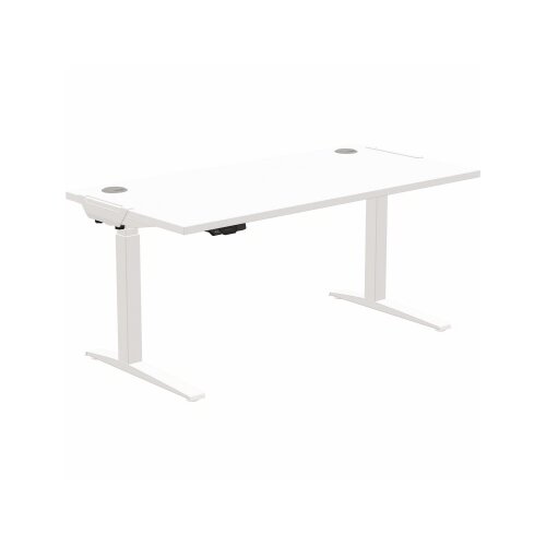 Fellowes® Schreibtisch Levado™ 1.600 x 640-1.260 x 800 mm (B x H x T)