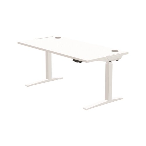 Fellowes® Schreibtisch Levado™ 1.600 x 640-1.260 x 800 mm (B x H x T)