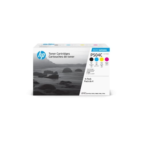 HP Toner CLT-P504C schwarz, cyan, magenta, gelb