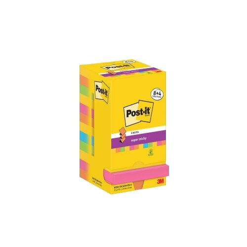 Post-it® Haftnotiz Super Sticky Z-Notes Carnival Collection