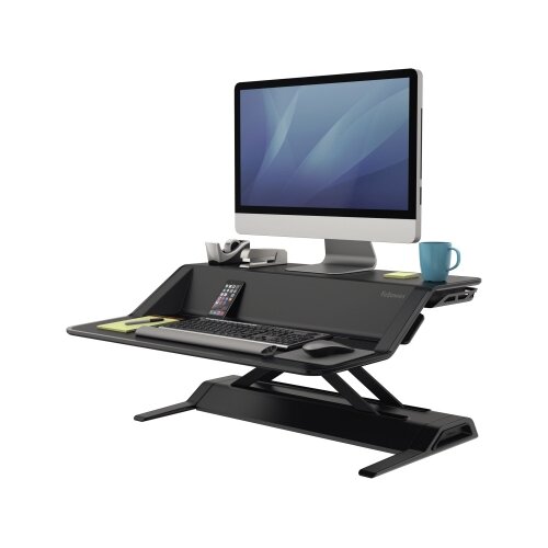 Fellowes® Sitz-Steh-Arbeitsplatz Lotus™