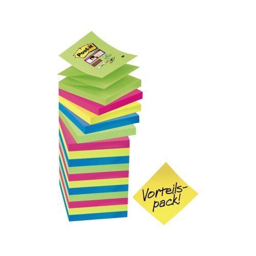 Post-it® Haftnotiz Super Sticky Z-Notes Promotion