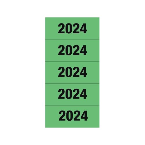 HERMA Jahresschild 2024