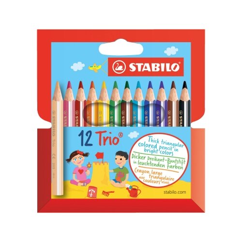 STABILO® Buntstift Trio® dick, kurz