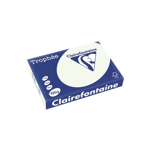 Clairefontaine Kopierpapier Trophée Color DIN A4 120 g/m² 250 Bl./Pack.