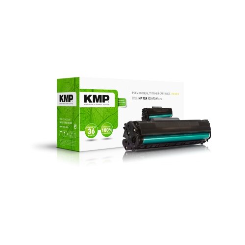 KMP Toner Kompatibel mit HP 12A schwarz