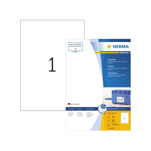 HERMA Universaletikett 210 x 297 mm (B x H)