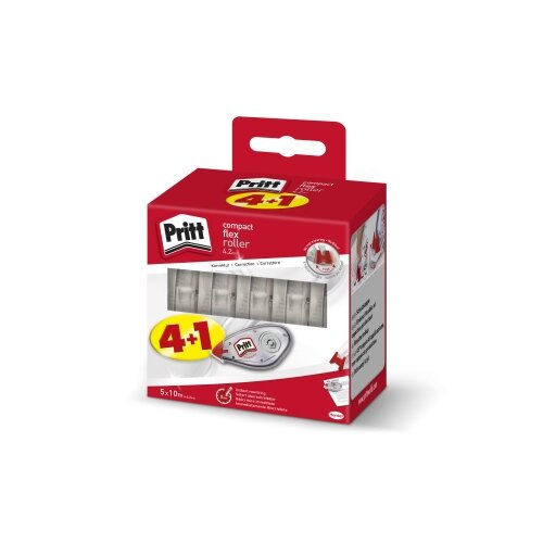 Pritt Korrekturroller Compact Flex 4,2 mm x 10 m (B x L) 5 St./Pack.