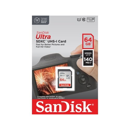 SanDisk Speicherkarte SDXC Ultra® 64 Gbyte