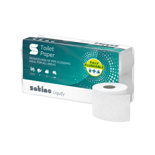 Satino by WEPA Toilettenpapier liquify 2-lagig