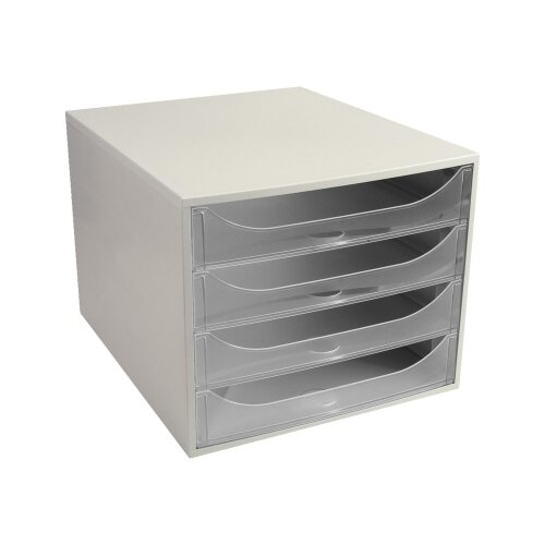 Exacompta Schubladenbox ECOBOX Office 4 Schubladen