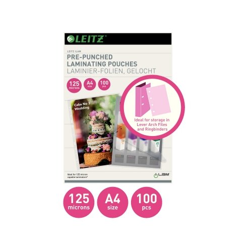 Leitz Laminierfolie DIN A4 100 St./Pack.