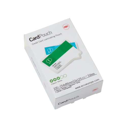 GBC® Laminierfolie Card™Pouch 54 x 86 mm (B x H)