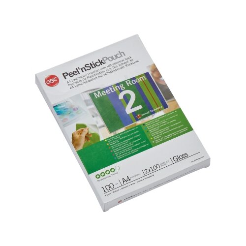 GBC® Laminierfolie Peel'n Stick 216 x 303 mm (B x H) DIN A4