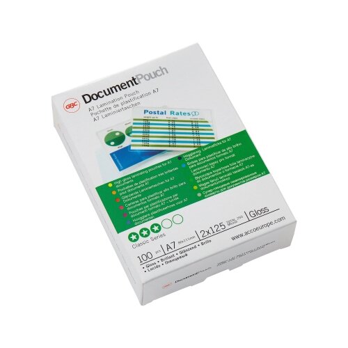 GBC® Laminierfolie Document™ Pouch DIN A7