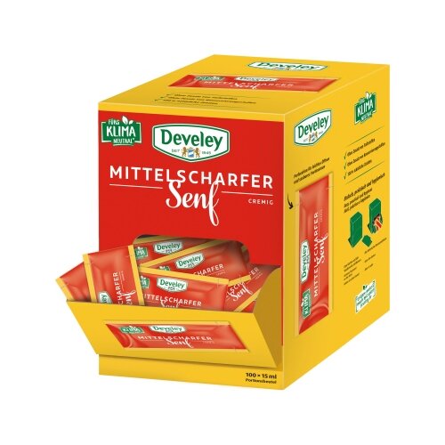 Develey Senf mittelscharf