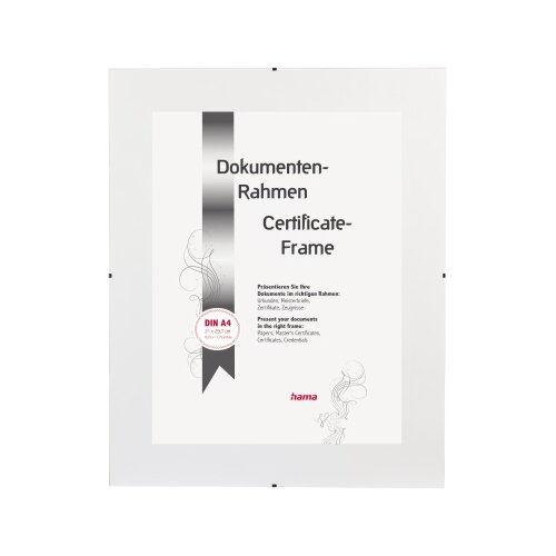 Hama Bilderrahmen Clip-Fix 21 x 29,7 cm (B x H)