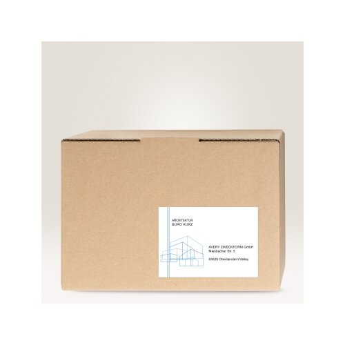Avery Zweckform Universaletikett ultragrip SPARPACK 50 + 15 Blatt 210 x 148 mm (B x H)