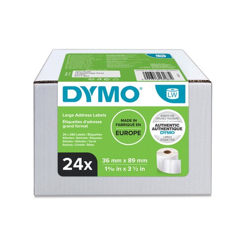 DYMO® Adressetikett 36 x 89 mm (B x H)