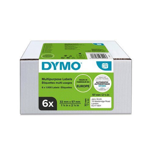 DYMO® Vielzwecketikett 32 x 57 mm (B x H)