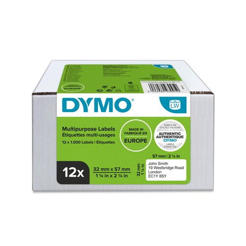 DYMO® Vielzwecketikett 32 x 57 mm (B x H)