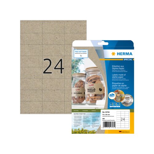HERMA Universaletikett SPECIAL 70 x 36 mm (B x H)