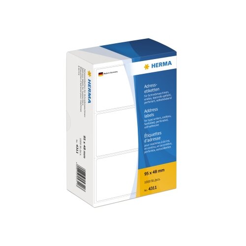 HERMA Adressetikett 95 x 48 mm (B x H)