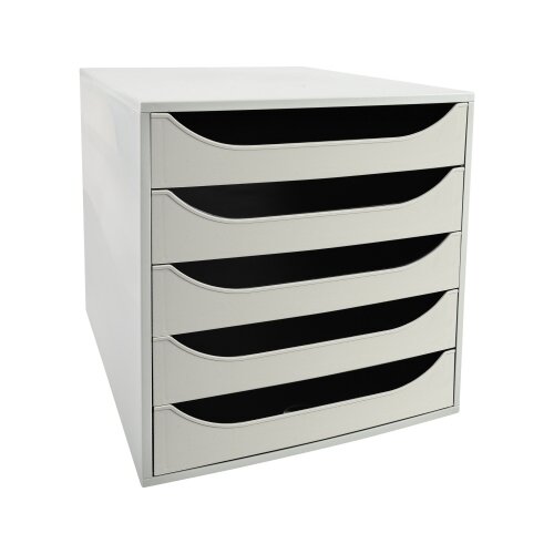 Exacompta Schubladenbox ECOBOX Office 5 Schubladen