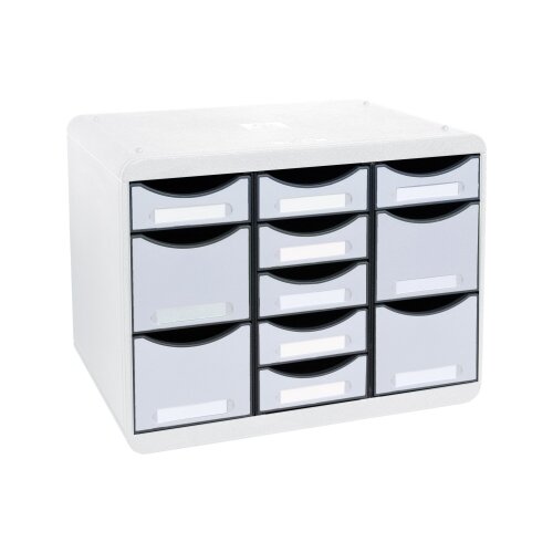 Exacompta Schubladenbox STORE-BOX Multi Office lichtgrau